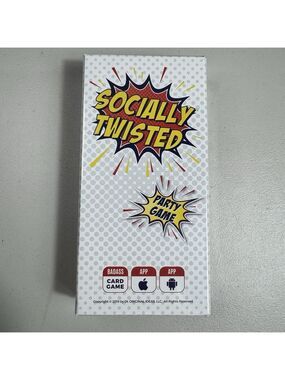 Socially Twisted Family Adult Party Card Game Factory Sealed